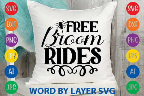 Free Broom Rides SVG DESIGN SVG Rafiqul20606 