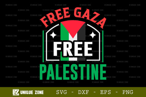 Free Gaza Free Palestine SVG Freedom For Palestine Tshirt Bundle Palestine Quote Design, TG 0017 SVG Unique Zone 