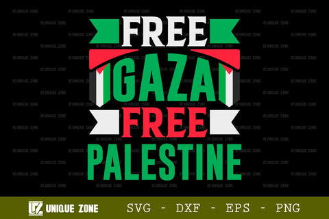 Free Gaza Free Palestine SVG Freedom For Palestine Tshirt Bundle Palestine Quote Design, TG 0017 SVG Unique Zone 