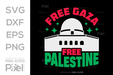 Free Gaza Free Palestine SVG Justice for Palestine Tshirt Bundle Palestine Quote Design, PET 00356 SVG ETC Craft 