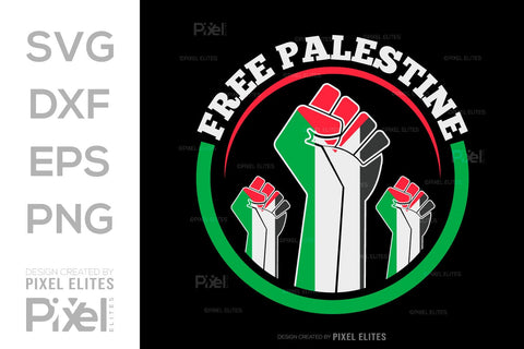 Free Palestine SVG Support Palestine Tshirt Bundle Palestine Quote Design, PET 00352 SVG ETC Craft 