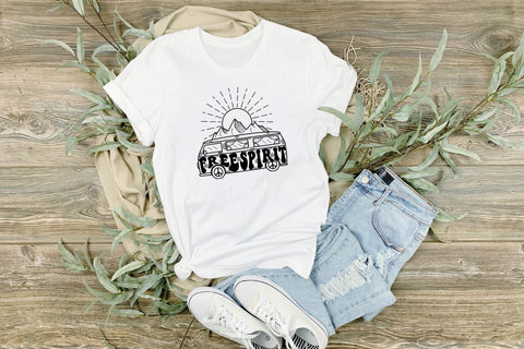 Free Spirit Hippie Svg SVG MaiaLunaDesign 