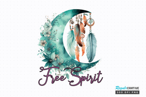 Free spirit Sublimation Design Sublimation Regulrcrative 