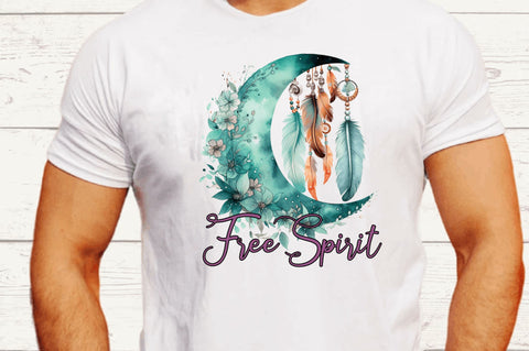 Free spirit Sublimation Design Sublimation Regulrcrative 