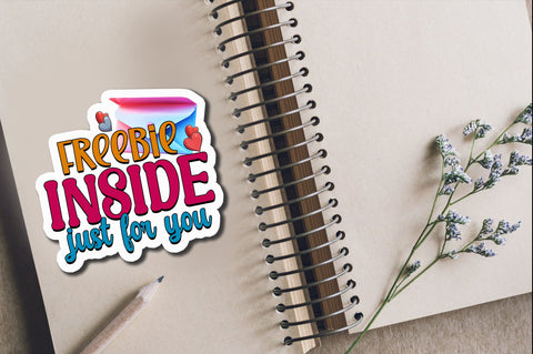 Freebie inside just Sticker Design Sublimation Regulrcrative 