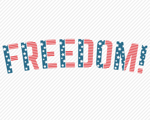 Freedom! | Patriotic SVG SVG Texas Southern Cuts 