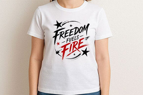 Freedom PNG Freedom Fuels Fire Patriotic Motivational Digital Download SVG BillahCrafts 