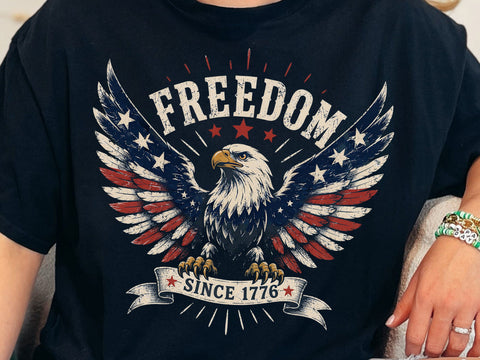 Freedom png, Since 1776 png, Freedom USA png SVG DesignDestine 