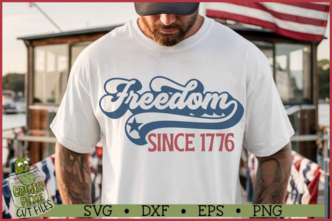 Freedom Since 1776 SVG File SVG Crunchy Pickle 
