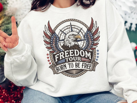 Freedom Tour Born To Be Free PNG SVG DesignDestine 
