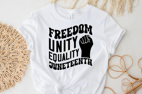 Freedom Unity Equality Juneteenth, Juneteenth SVG Design SVG FiveStarCrafting 