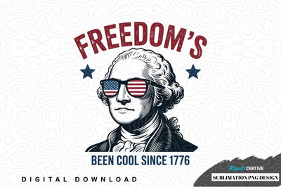 Freedom's george washington sublimation png design Sublimation Regulrcrative 