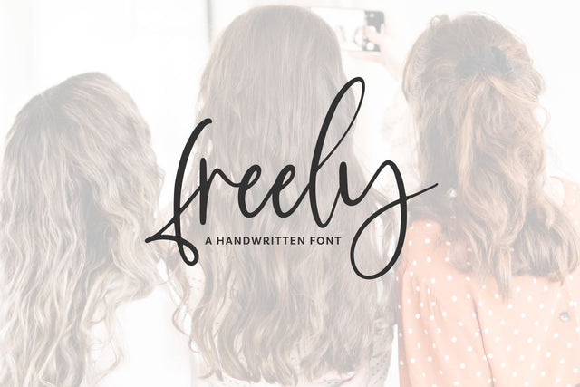 Freely Script Font Beck McCormick 