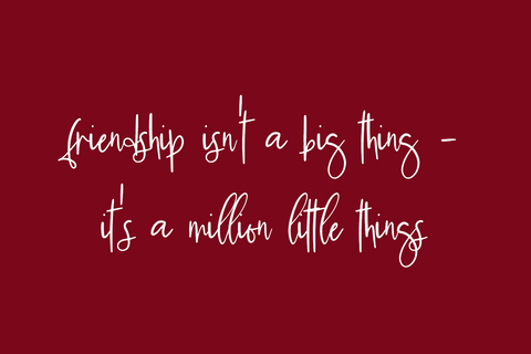 Freely Script Font Beck McCormick 