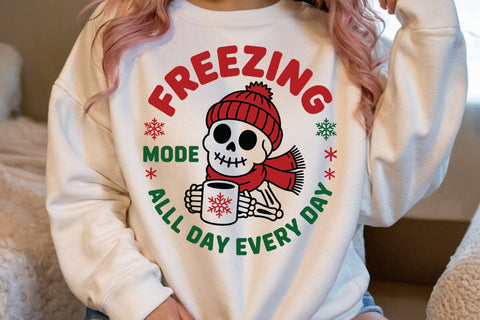 Freezing Mode All Day Every Day SVG Angelina750 