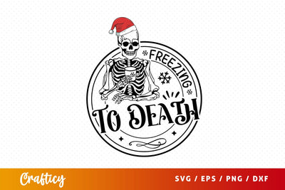 Freezing to death Svg Design SVG Designangry 