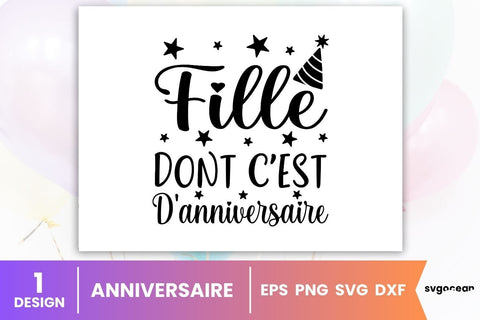 French Birthday Quotes SVG Bundle SVG SvgOcean 