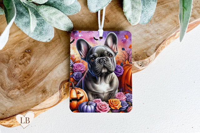 French Bulldog Air Freshener, Car Freshie Sublimation Design Sublimation BijouBay 