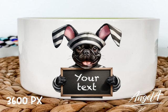 French bulldog clipart / Easter dog clipart / bunny ears PNG Sublimation Angelina Semenova 