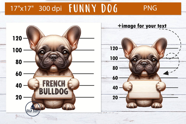 French bulldog clipart | Funny dog sublimation Sublimation Olga Boat Design 