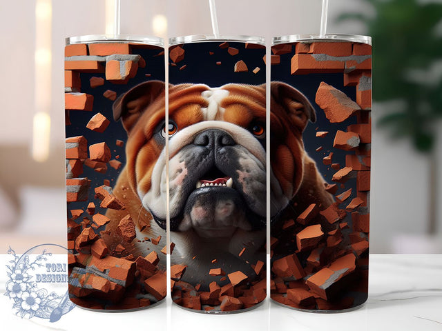 French Bulldog Mom Tumbler Wrap, French Bulldog Art, Dog Breed Design, Puppy Tumbler Art, Bulldog Mom Gift, Pet Portrait Design, Dog Lover Present Sublimation ToriDesigns 