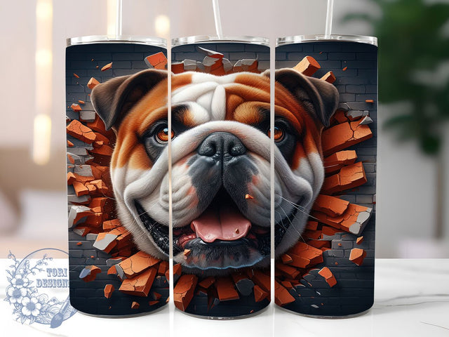 French Bulldog Mom Tumbler Wrap, French Bulldog Art, Dog Breed Design, Puppy Tumbler Art, Bulldog Mom Gift, Pet Portrait Design, Dog Lover Present Sublimation ToriDesigns 
