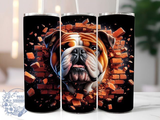 French Bulldog Mom Tumbler Wrap, French Bulldog Art, Dog Breed Design, Puppy Tumbler Art, Bulldog Mom Gift, Pet Portrait Design, Dog Lover Present Sublimation ToriDesigns 