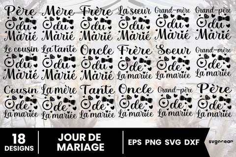 French Wedding Quotes SVG Bundle SVG SvgOcean 