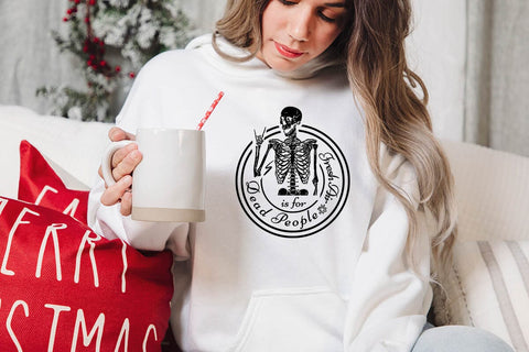 fresh air is for dead people SVG Angelina750 