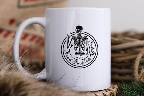 fresh air is for dead people SVG Angelina750 