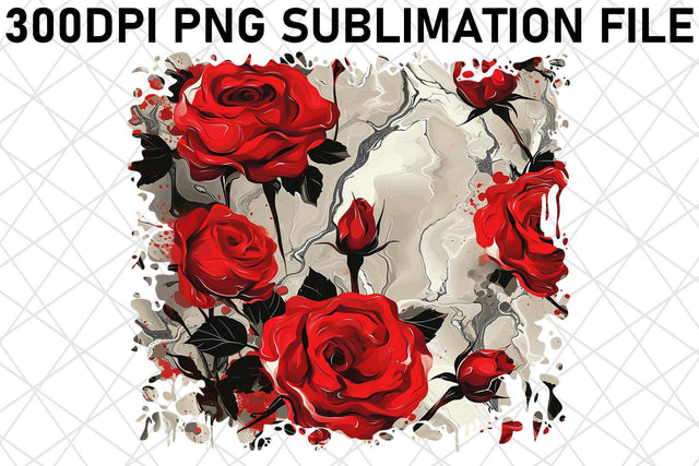 Fresh Blooms for Sublimation PNG Sublimation afrosvg 