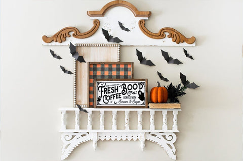 Fresh Boo'd Coffee Halloween Decor SVG - Halloween SVG SVG Pickled Thistle Creative 