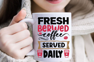 Fresh brewed coffee served daily SVG Angelina750 