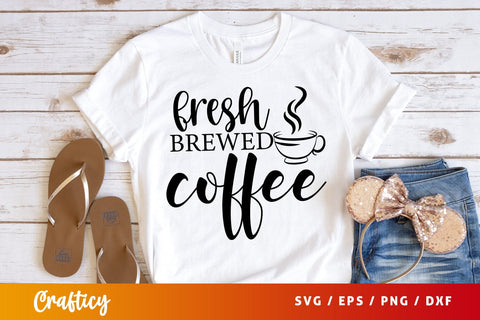 Fresh brewed coffee SVG Design SVG Designangry 