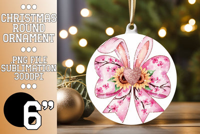 Fresh circle designs for captivating keychains, perfect for any project., Easter Bunny Sublimation HoodArtCraft 