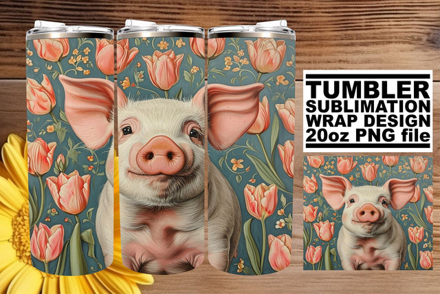 Fresh Countryside Tumbler Sublimation - 20oz Joy Sublimation afrosvg 