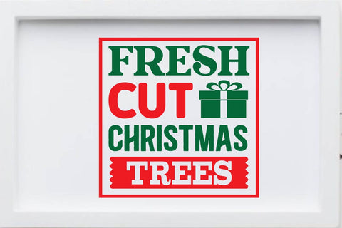 Fresh cut christmas trees SVG Angelina750 