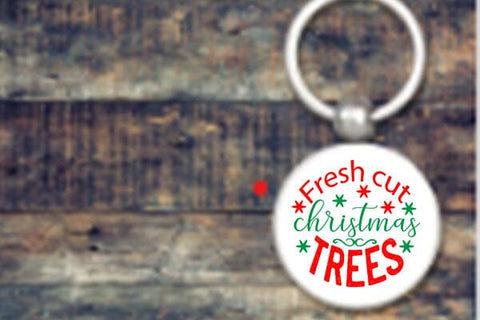 Fresh cut christmas trees SVG Angelina750 