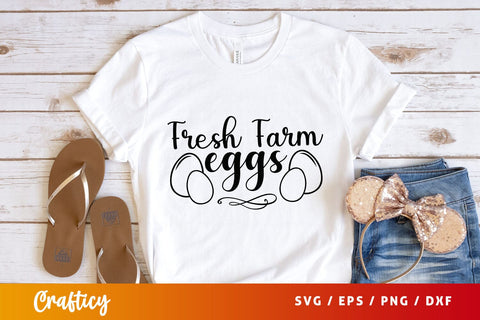 fresh farm eggs Svg Design SVG Designangry 