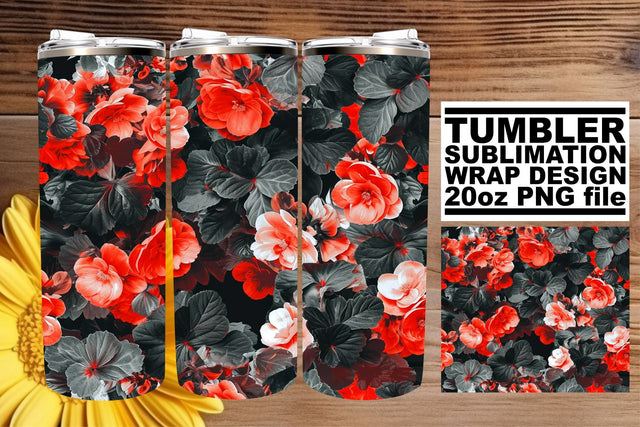 Fresh Floral Sublimation: Garden Glory Sublimation afrosvg 