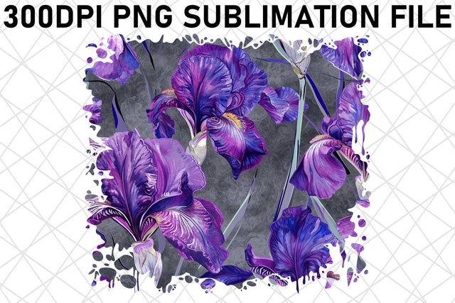 Fresh Flower Petal Patterns Sublimation afrosvg 