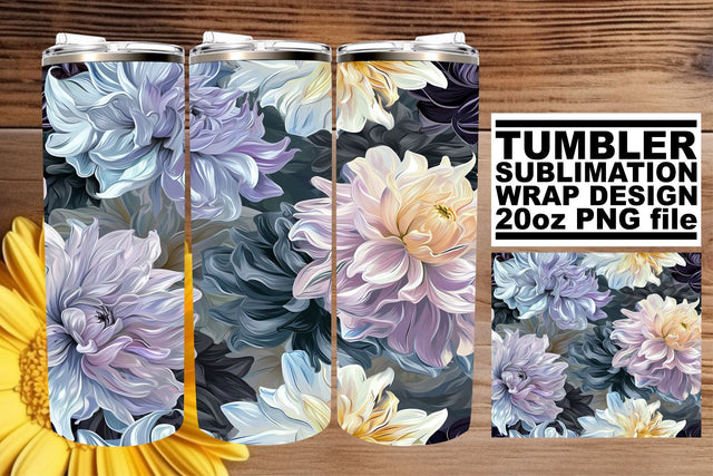 Fresh Flower Sublimation: Nature's Canvas Sublimation afrosvg 