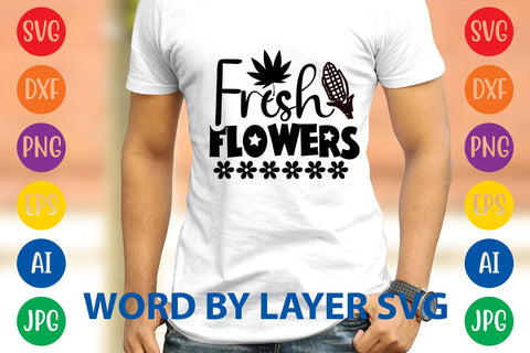 Fresh Flowers SVG DESIGN SVG Rafiqul20606 