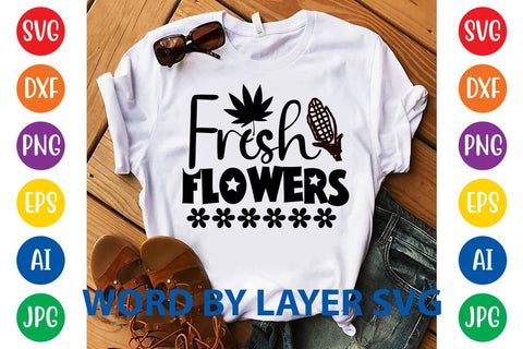 Fresh Flowers SVG DESIGN SVG Rafiqul20606 