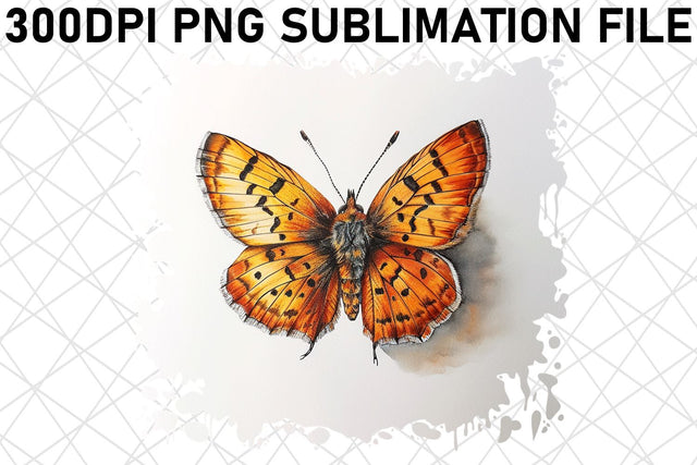 Fresh Fluttering Beauty Sublimation afrosvg 