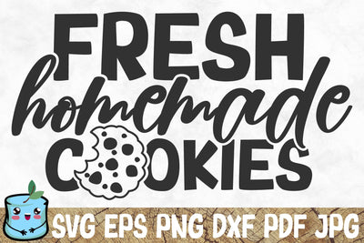 Fresh Homemade Cookies SVG MintyMarshmallows 