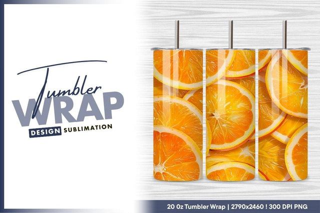 Fresh Orange Slices Background Bright And Juicy Sublimation Regulrcrative 