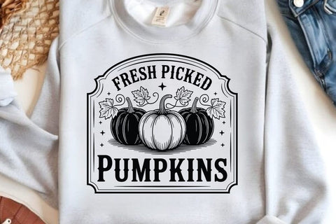 Fresh Picked Pumpkins SVG Angelina750 