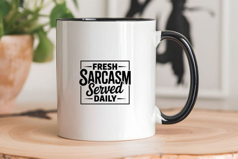 Fresh Sarcasm Served Daily SVG Angelina750 