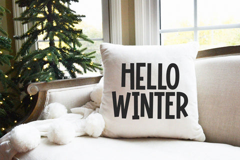 Fresh Snow - Cute Block Font Font KA Designs 